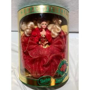 Mattel Special Edition Happy Holidays Barbie - Vintage 1993